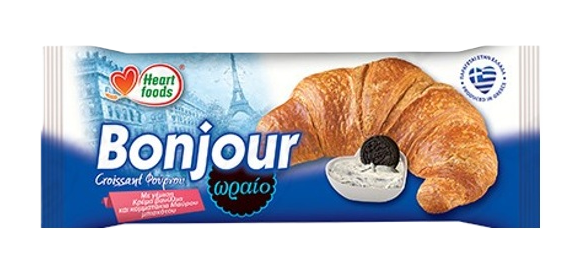 Bonjour Κρουασάν Oreo 140gr: Γεμιστό με λαχταριστή κρέμα γεύσης oreo